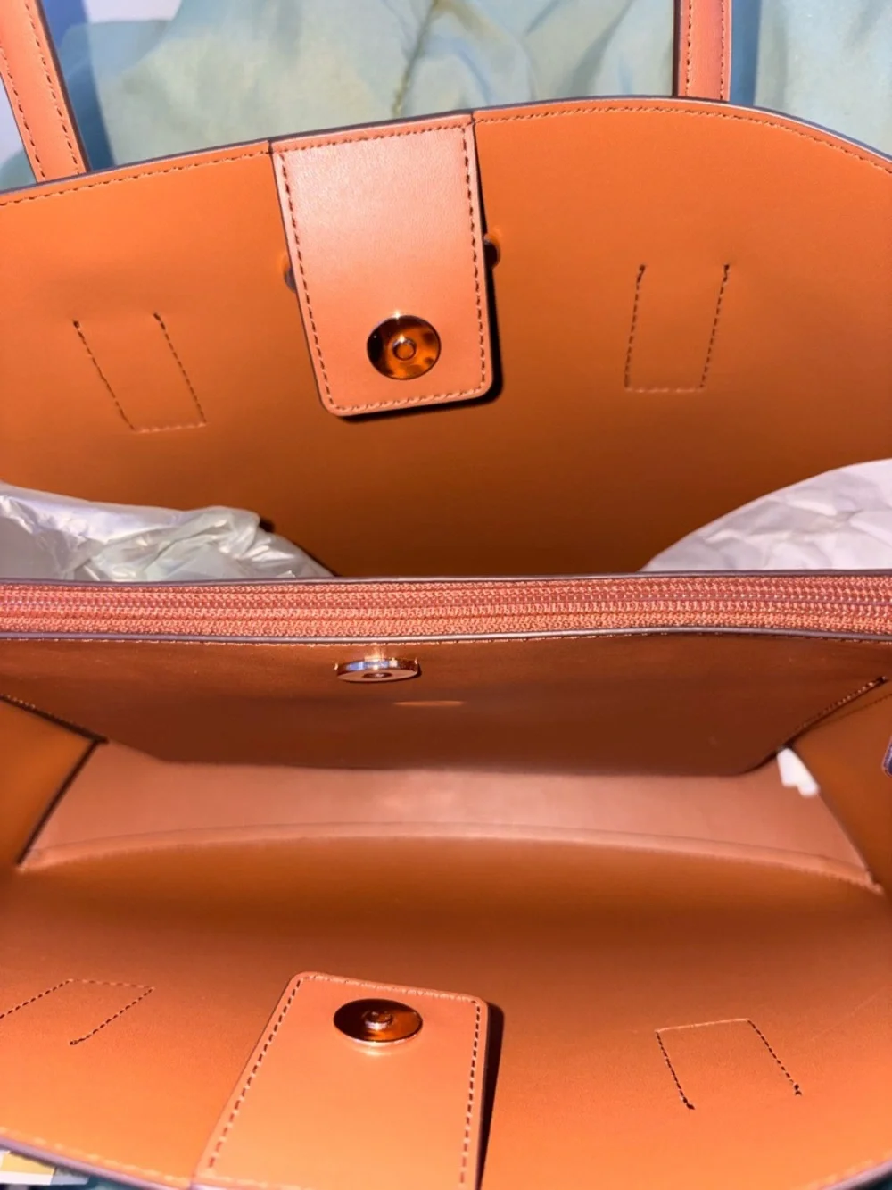 Michael Kors Brown MK Logo Tote with Matching Wallets BUNDLE DEAL!! - Picture 5 of 9